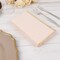 50 Plain Soft 2 Ply Dinner Table Paper NAPKINS with Gold Foil Edge
